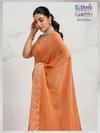 Kaaya Verve By Sethnic Lifestyle Chiffon Velvet Party Wear Saree Wholesale Online
